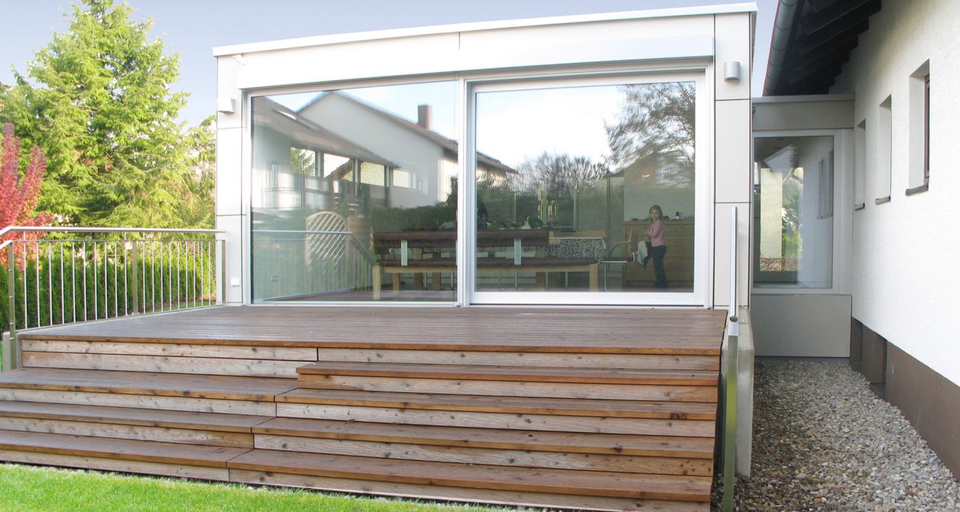 Wohnhauses Küchenanbau in Holzbauweise 02
