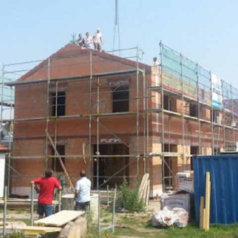 Neubau Einfamilienhauses 01