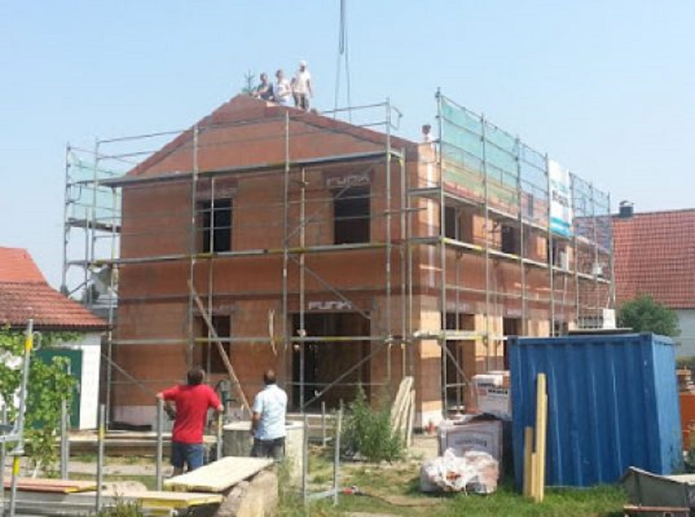 Neubau Einfamilienhauses 01