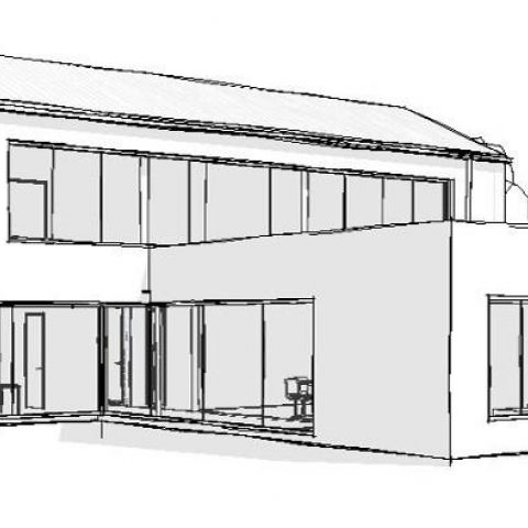 Neubau Wohnhaus Südwest Vorschau
