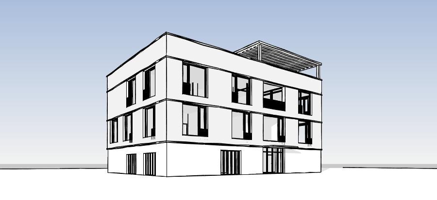 Aufstockung Bürogebäude in Holzbauweise