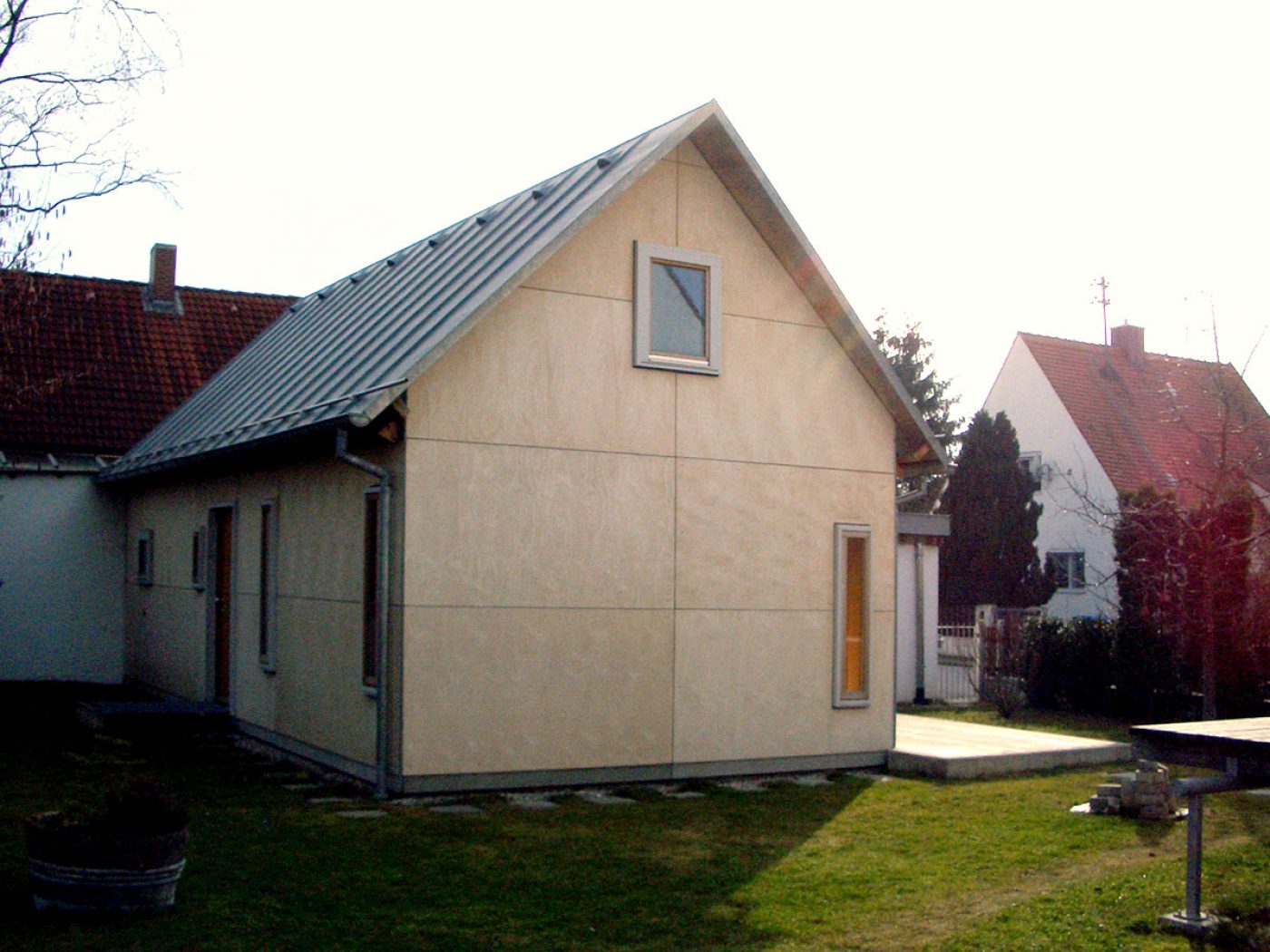 Atelierhaus Gartenseite
