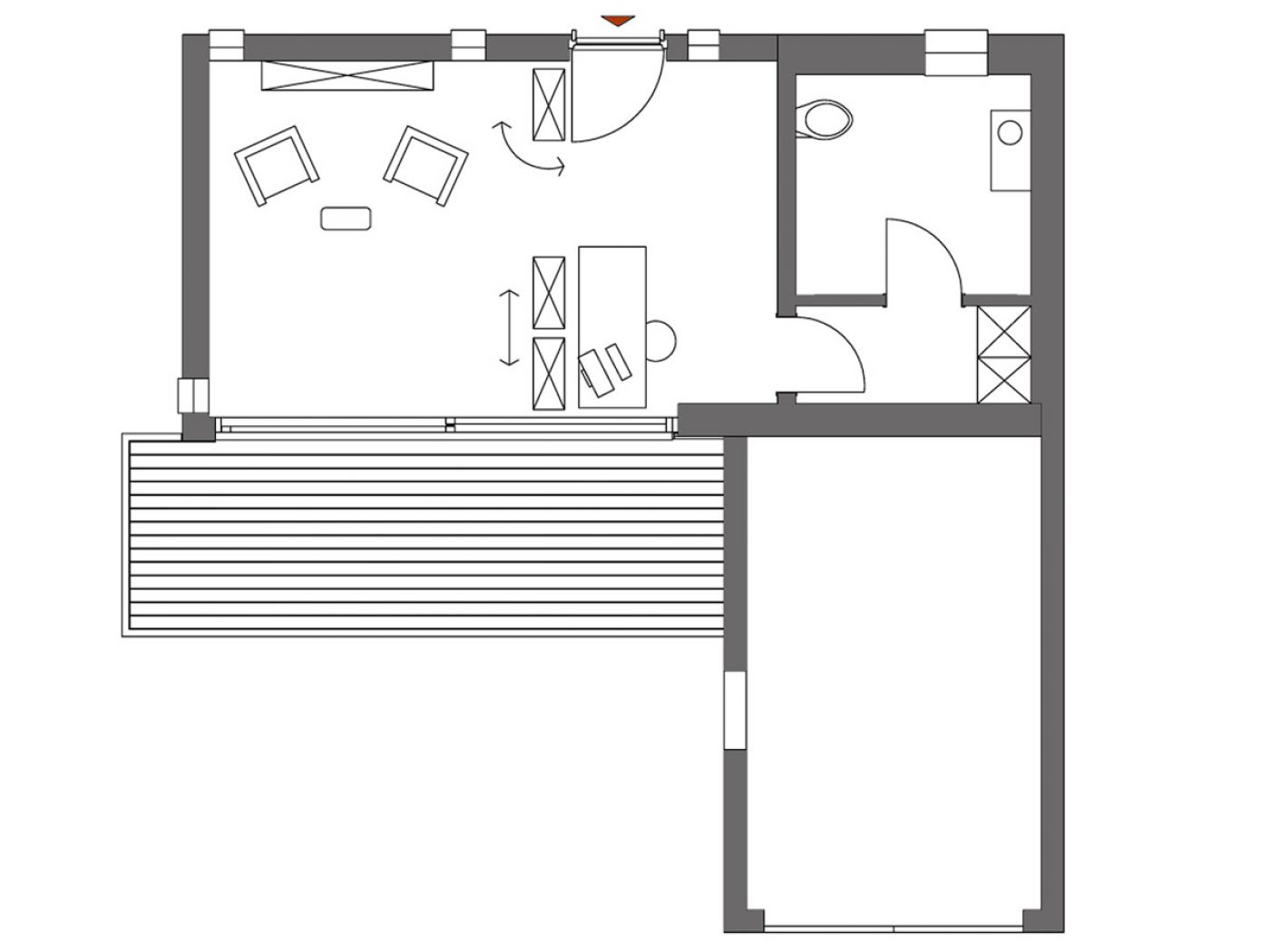 Atelierhaus Grundriss