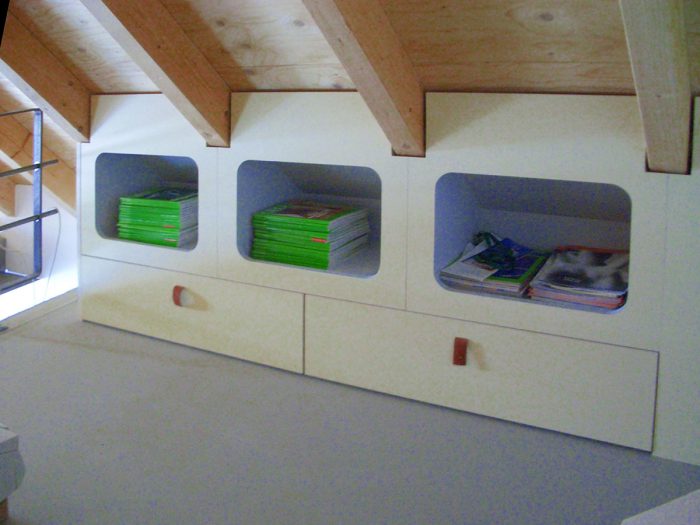 Atelierhaus Stauraum